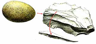 picar piedra para construir herramientas